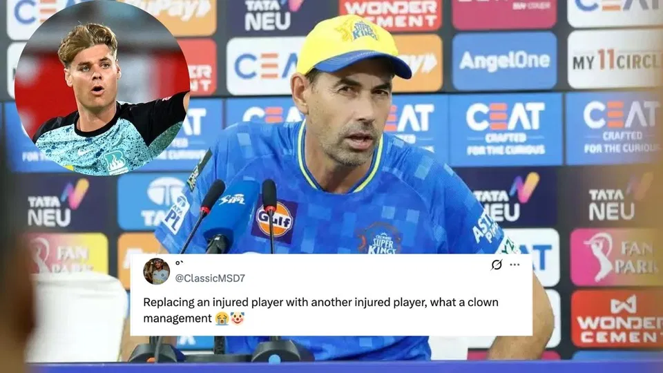 स्पेंसर जॉनसन की आधिकारिक उपलब्धता के बाद CSK फ़ैंस ने बोला मैनेजमेंट पर जमकर हमला